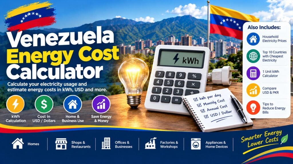 Venezuela Energy Cost Calculator