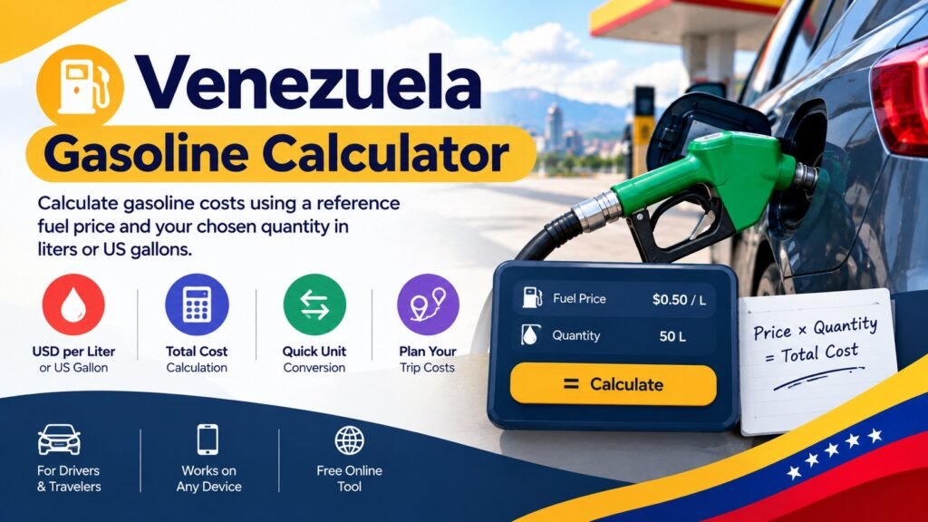 Venezuela Natural Gas Calculator